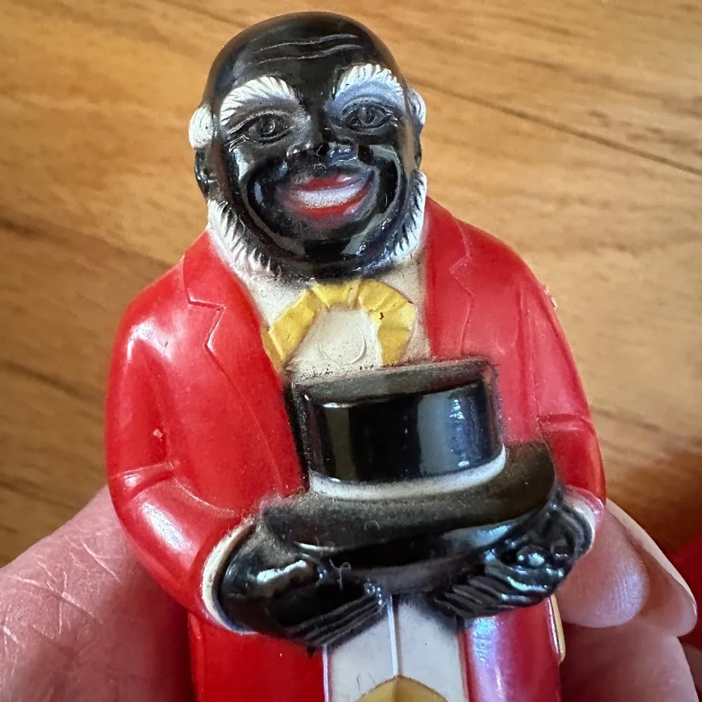 Red Ceramic Salt and Pepper Shakers - Decorative Kitchen Pair